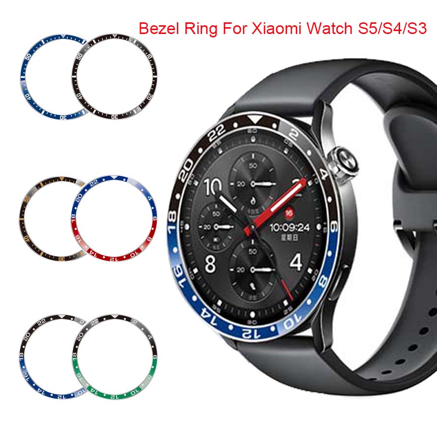 Xiaomi Smartwatch S3 Accessories - حلقة معدنية لحماية ساعة شاومي الذكية