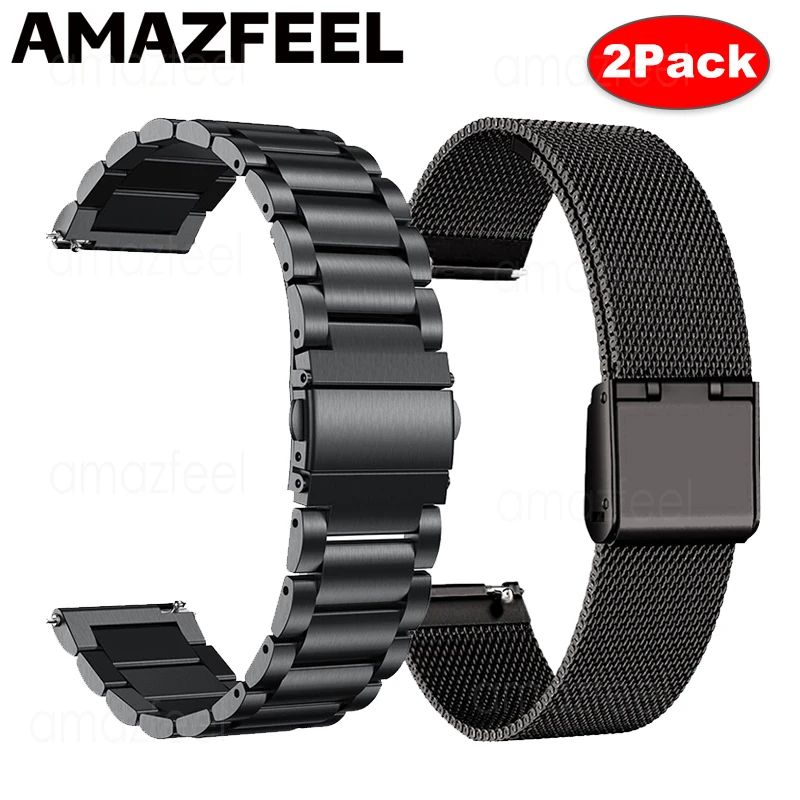 Xiaomi Smartwatch S3 Accessories - سوار معدني نشط لساعة شاومي مي