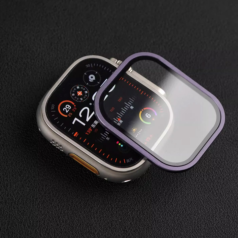 Smartwatch Watch Accessories - زجاج مقسى لساعة أبل الترا 49