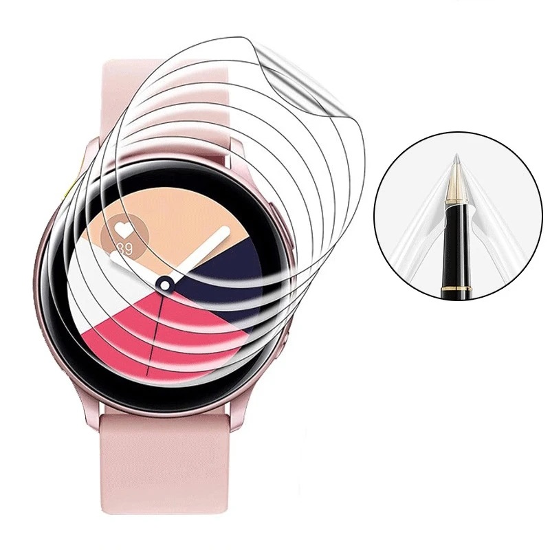 Watch Face Protector - 5 قطع من طبقة الحماية الهيدروجيلية