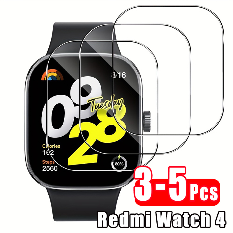 Watch Face Protector - 3-5 قطع من الزجاج المقسى الفاخر