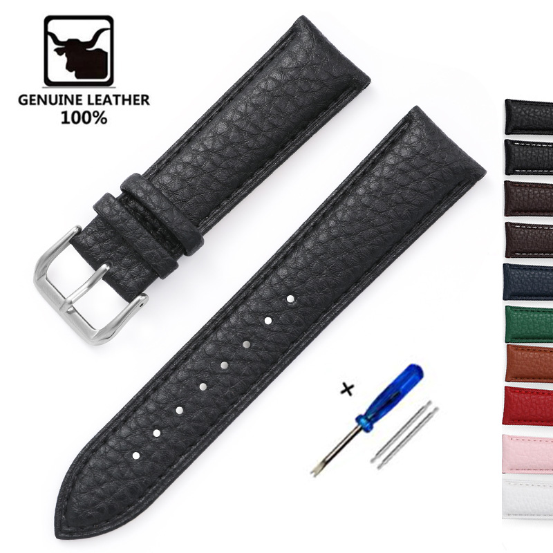 Nylon Nato Strap - الليتشي نمط لينة الجلود حزام (استيك)