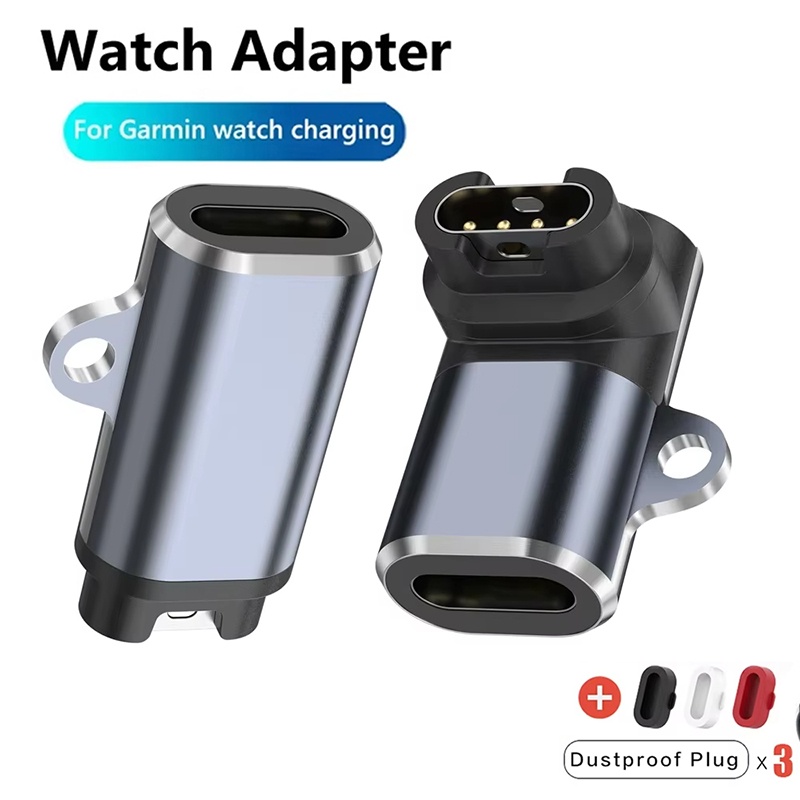 Garmin Smartwatch Accessories - نوع C/مايكرو USB/IOS شحن محول محمول