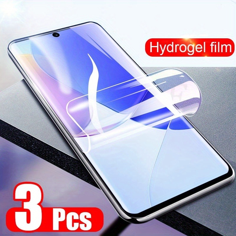 Huawei Nova 12 - 3 قطعة هيدروجيل فيلم لينة فيلم