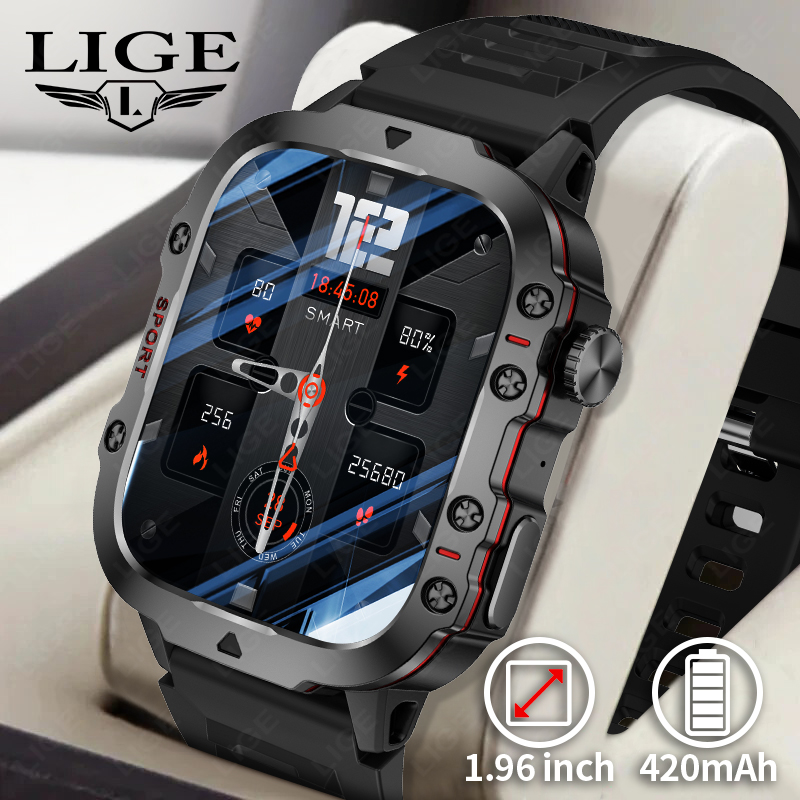 Smartwatch Faces - LIGE ساعة ذكية خارجية للرجال شاشة