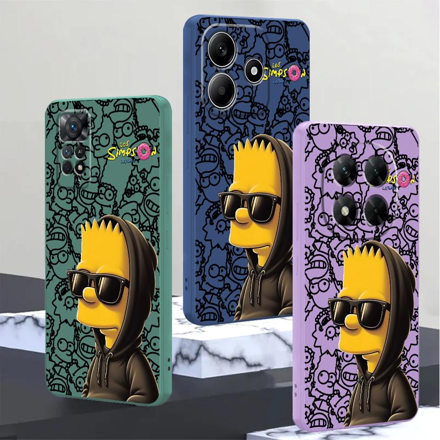 Xiaomi Redmi Note 14 - غطاء هاتف ذكي بتصميم بارت من
