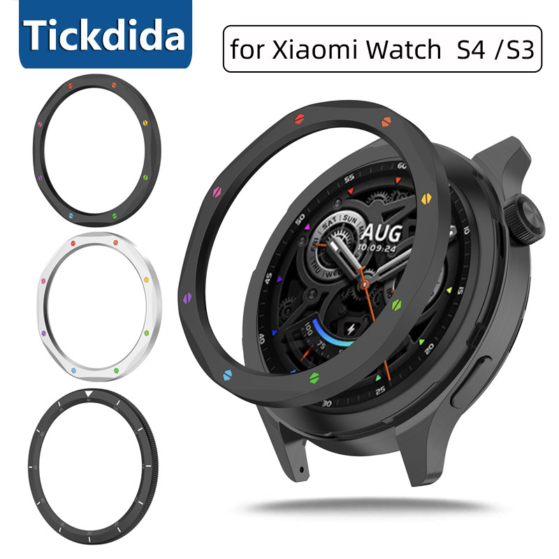 Xiaomi Smartwatch S4 Accessories - حافظة حلقية معدنية لساعة Xiaomi S4