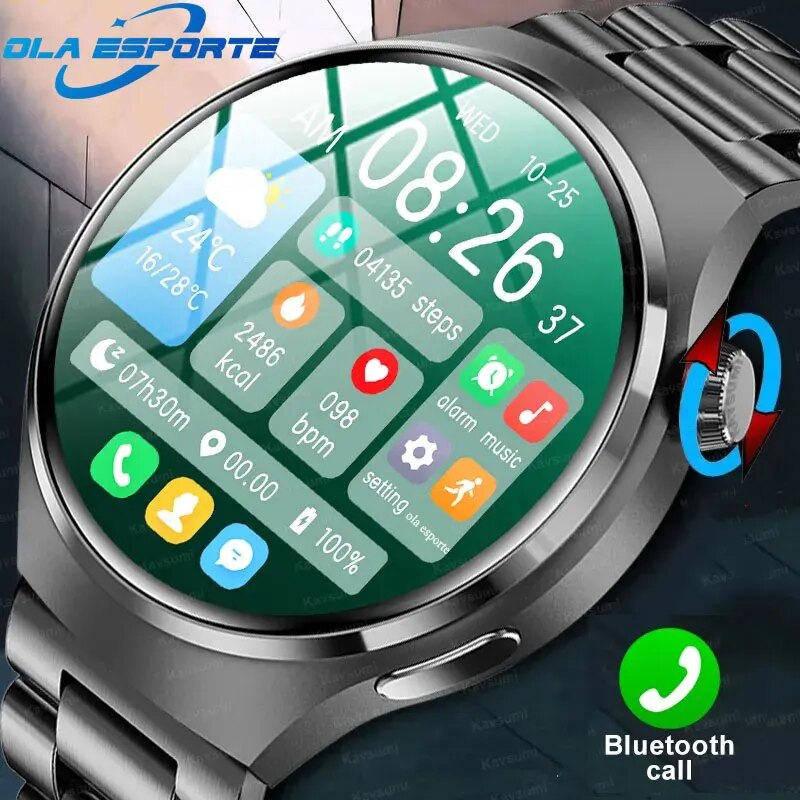 Smartwatch Faces - ساعة GT سلسلة الرجال النساء HDScreen