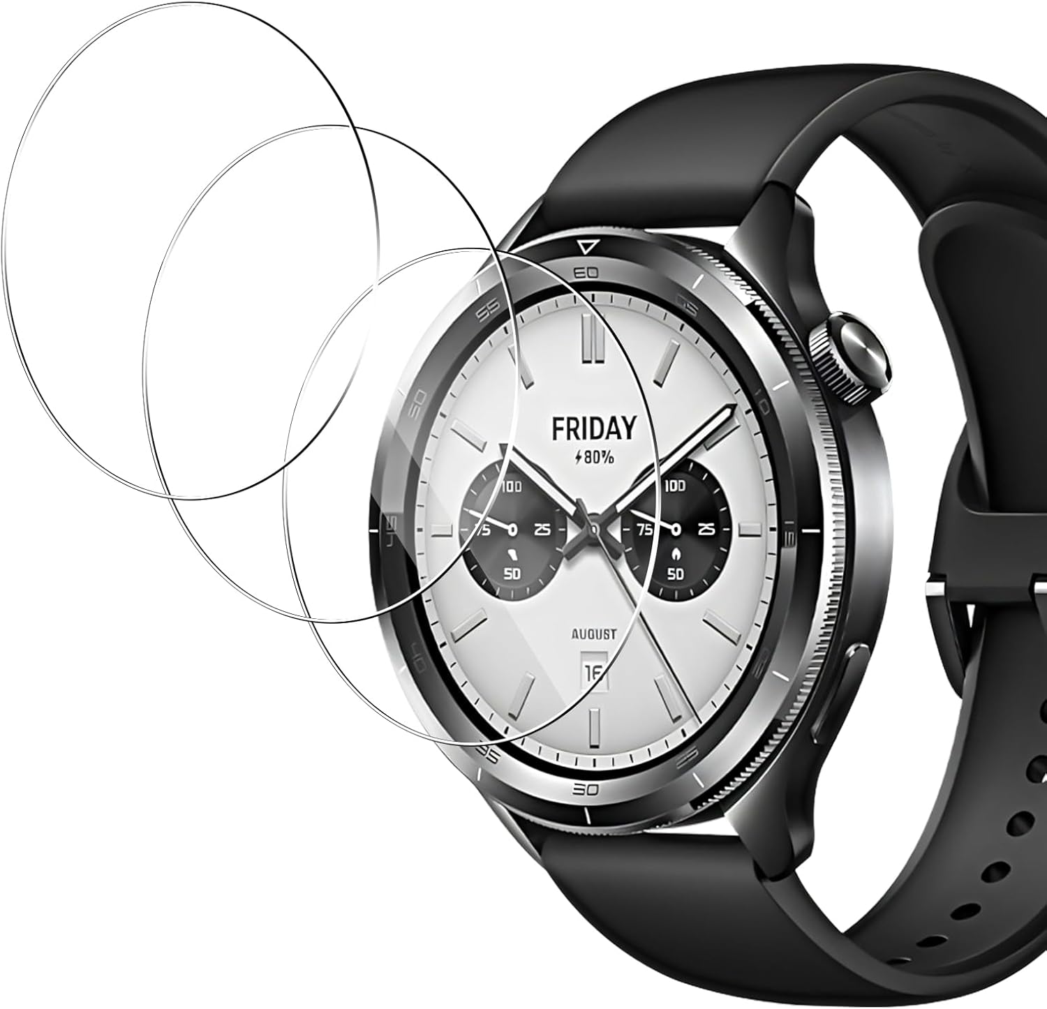 3 قطعة الزجاج المقسى Smartwatc - مراجعة Xiaomi Smartwatch S4 Accessories وسعره