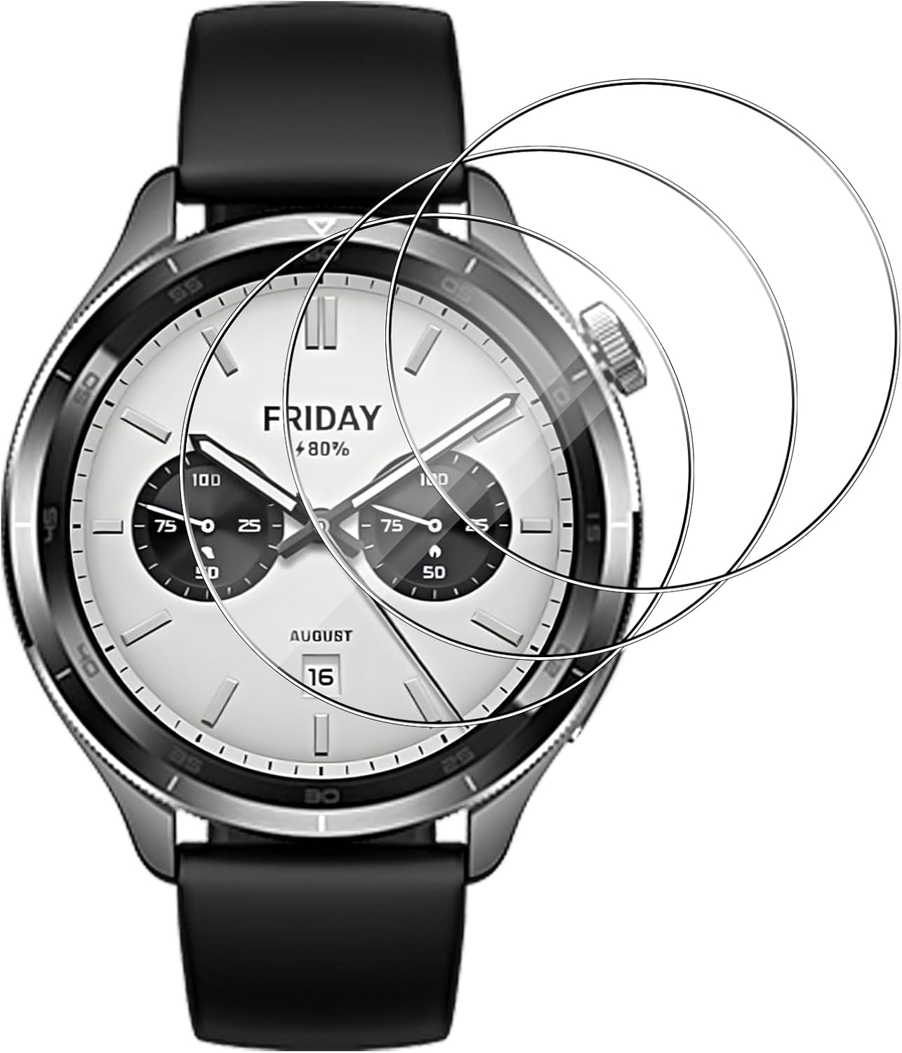 3 قطعة الزجاج المقسى Smartwatc - مراجعة Xiaomi Smartwatch S4 Accessories وسعره