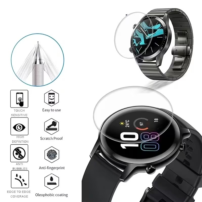 1-3 قطع من طبقة الهيدروجيل لسا - مراجعة Garmin Smartwatch Accessories وسعره