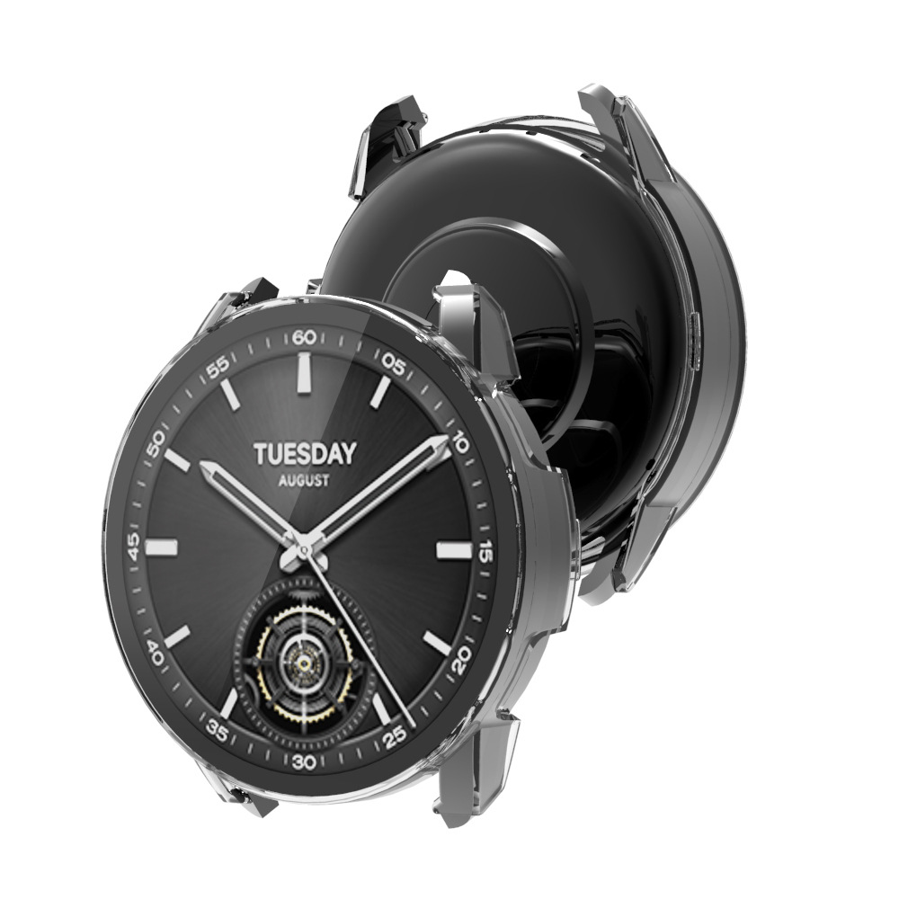 واقي شاشة زجاجي بقشرة صلبة ، ح - مراجعة Xiaomi Smartwatch S3 Accessories وسعره