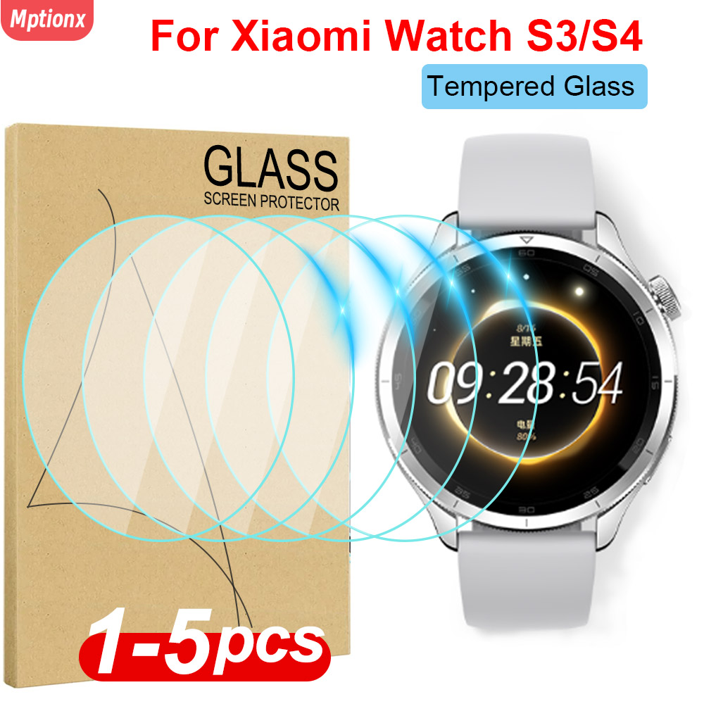 واقي شاشة من الزجاج المقوى لسا - مراجعة Xiaomi Smartwatch S3 Accessories وسعره