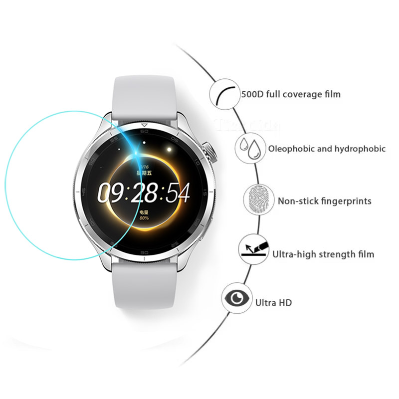 واقي شاشة من الزجاج المقوى لسا - مراجعة Xiaomi Smartwatch S3 Accessories وسعره