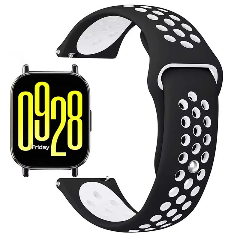 22 مللي متر 20 مللي متر سيليكو - مراجعة Xiaomi Smartwatch S4 Accessories وسعره