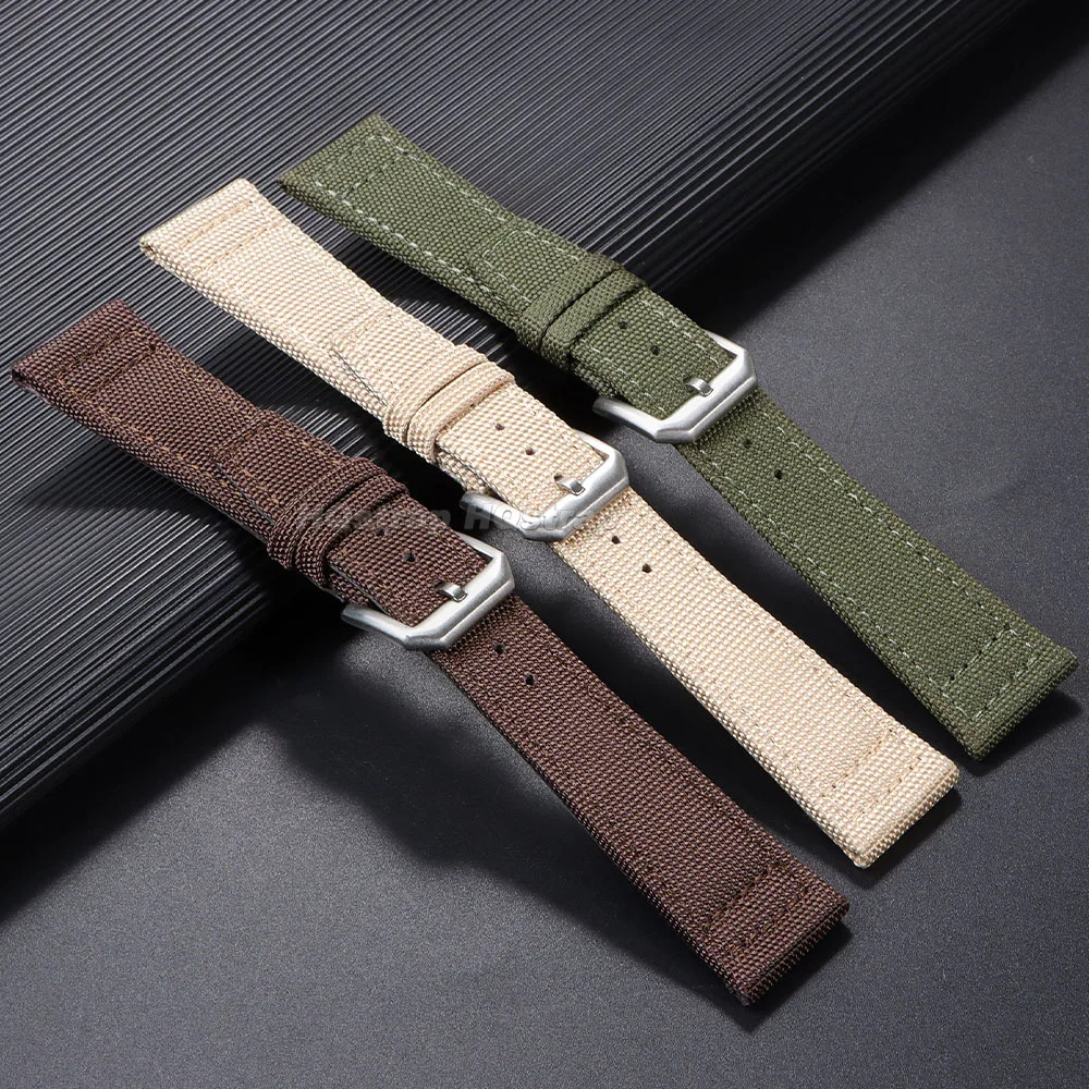 النايلون قماش حزام ساعة اليد ل - مراجعة Nylon Nato Strap وسعره