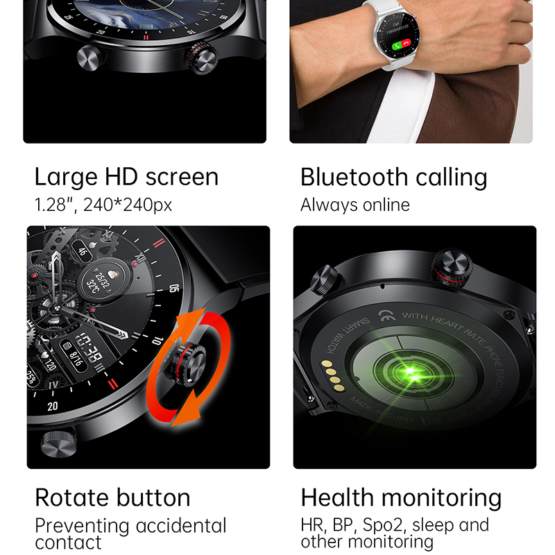 نظام تحديد المواقع ECG + PPG ب - مراجعة Smartwatch Faces وسعره