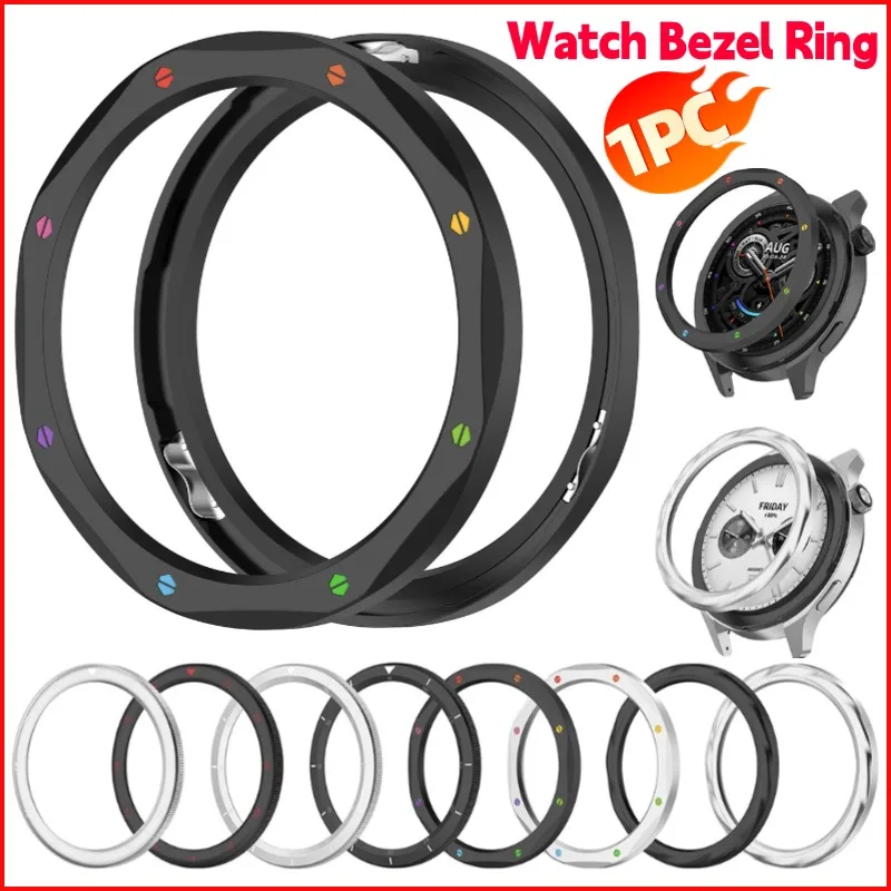 حلقات الحافة المعدنية لساعة Xi - مراجعة Xiaomi Smartwatch S4 Accessories وسعره