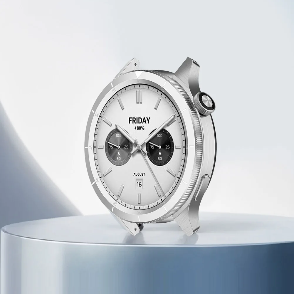 حلقات الحافة المعدنية لساعة Xi - مراجعة Xiaomi Smartwatch S4 Accessories وسعره