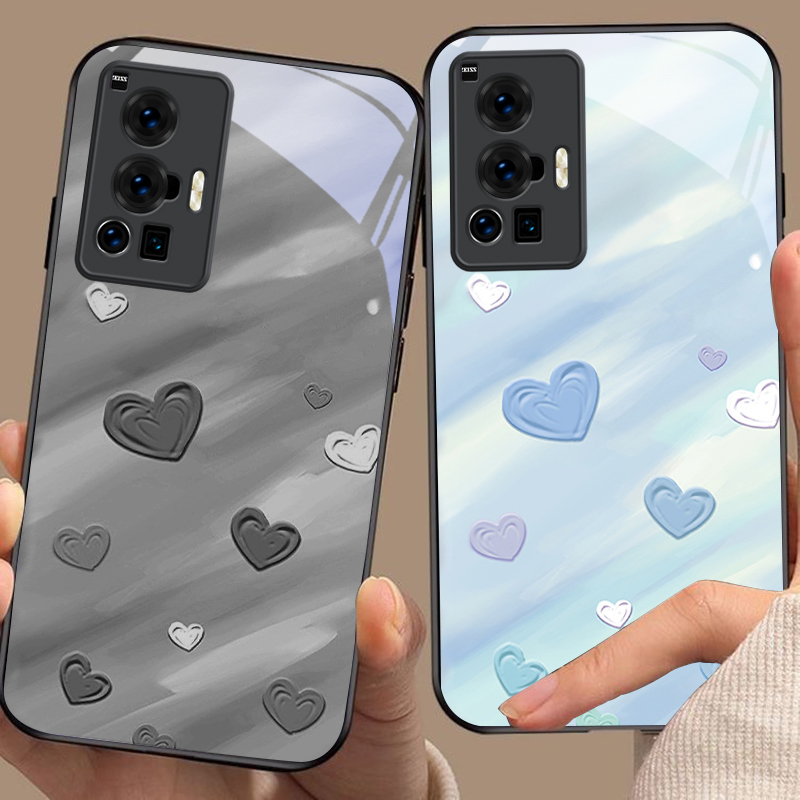 جراب هاتف زجاجي أسود بتصميم فن - مراجعة Vivo V40 وسعره