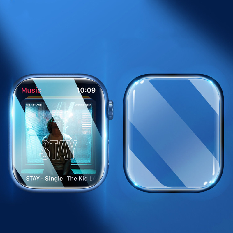 واقي شاشة لساعة أبل سلسلة 9 8  - مراجعة Smartwatch Case وسعره