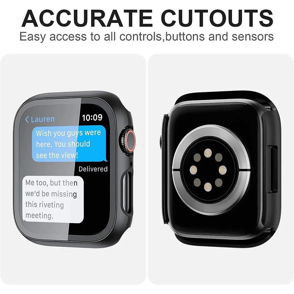 واقي للشاشة من الزجاج المقسى غ - مراجعة Smartwatch Case وسعره