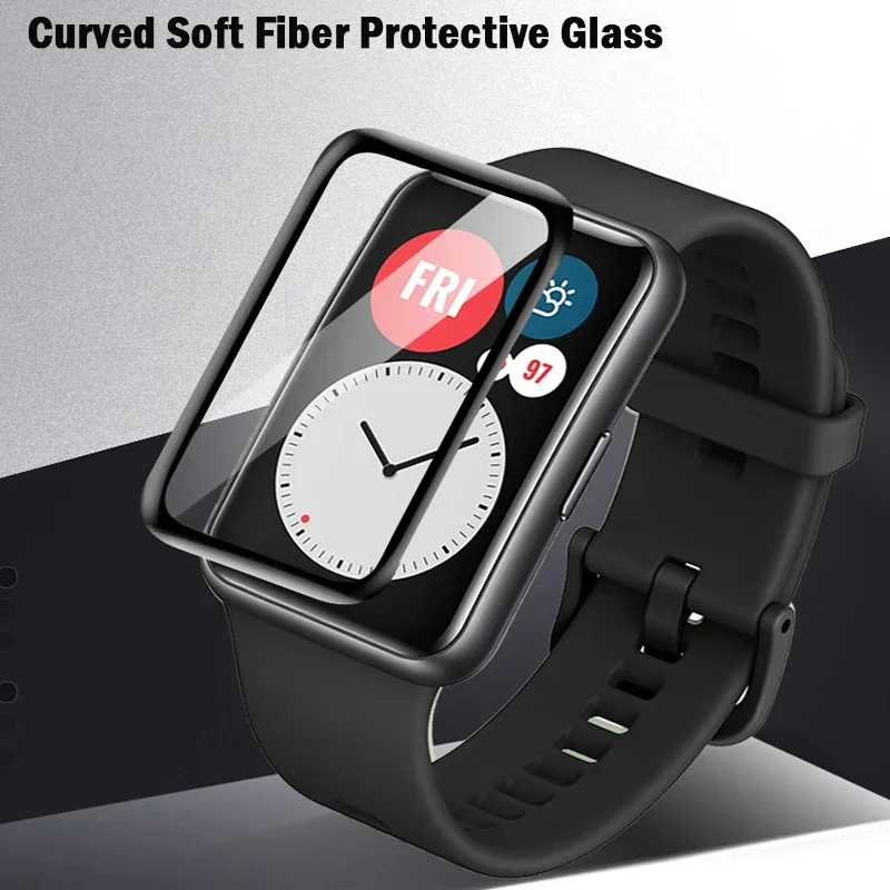 واقي شاشة زجاجي لين لساعة هاوا - مراجعة Smartwatch Watch Accessories وسعره