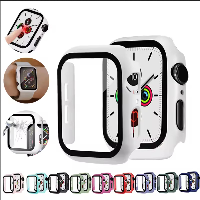 زجاج مقوى + غطاء لساعة أبل 11  - مراجعة Smartwatch Case وسعره