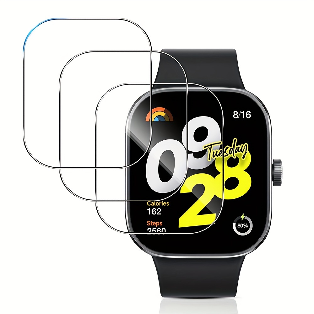 3-5 قطع من الزجاج المقسى الفاخ - مراجعة Watch Face Protector وسعره