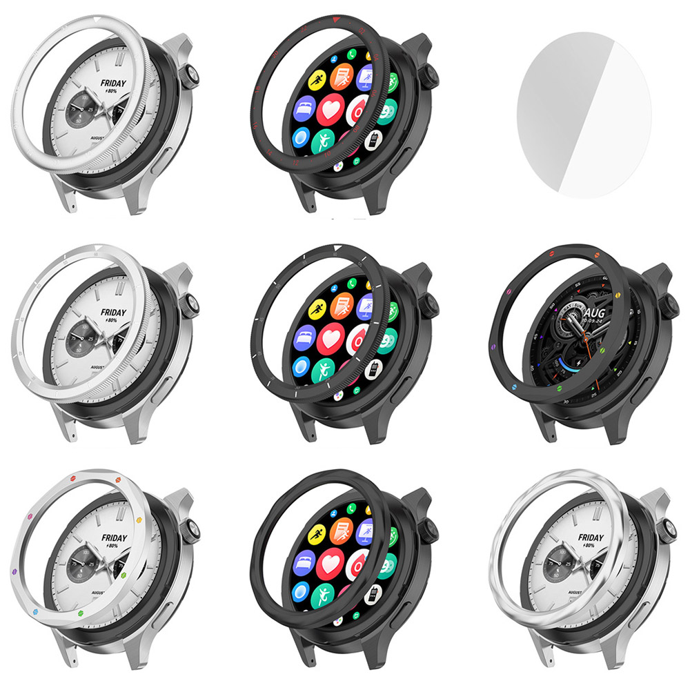 حلقة الحافة المعدنية لساعة Xia - مراجعة Xiaomi Smartwatch S4 Accessories وسعره