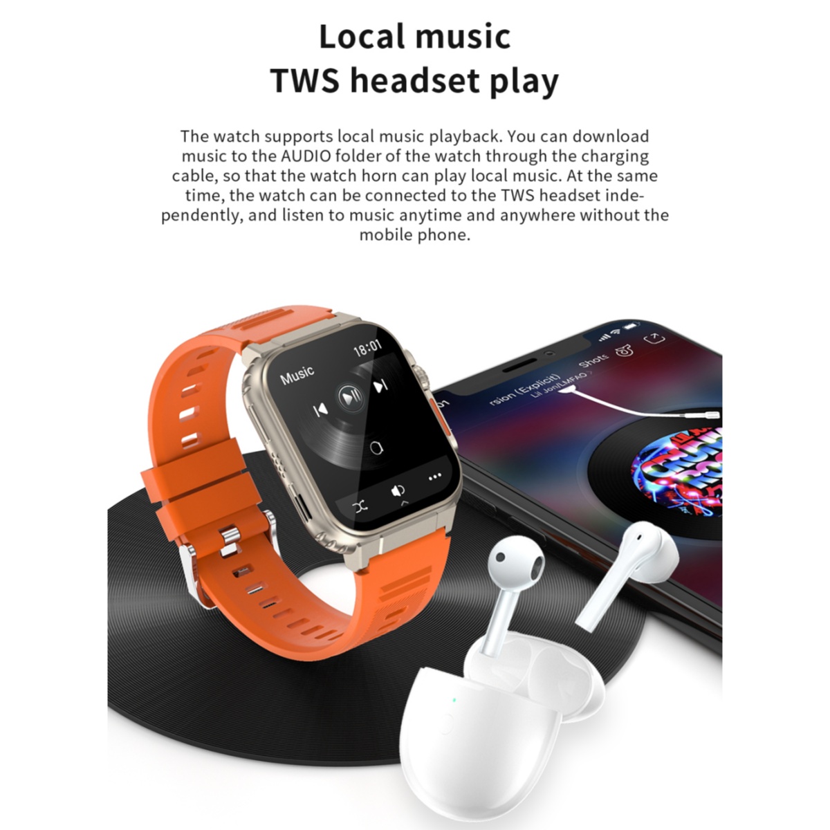 ساعة ذكية S12 Ultra MAX بنظام  - مراجعة Smartwatch Id وسعره