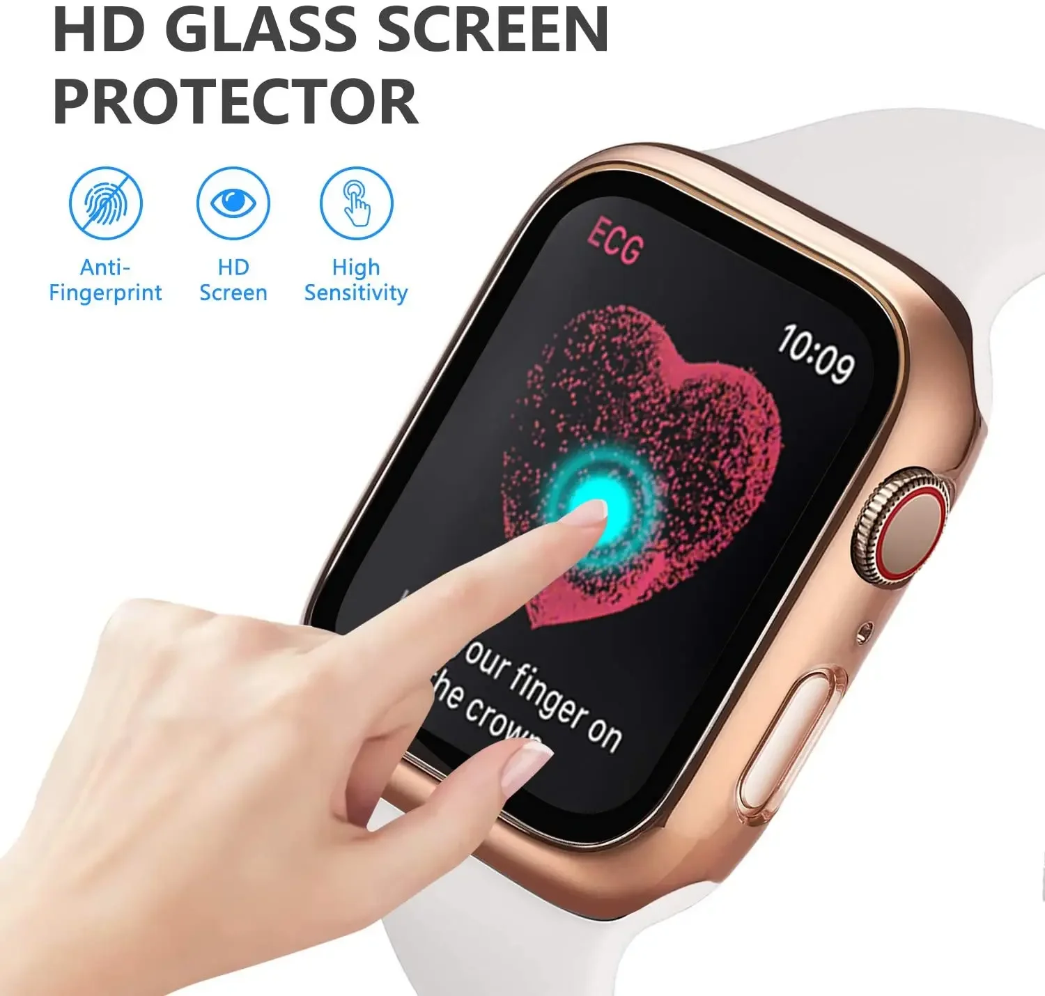 الزجاج المقسى + غطاء لساعة أبل - مراجعة Garmin Smartwatch Accessories وسعره