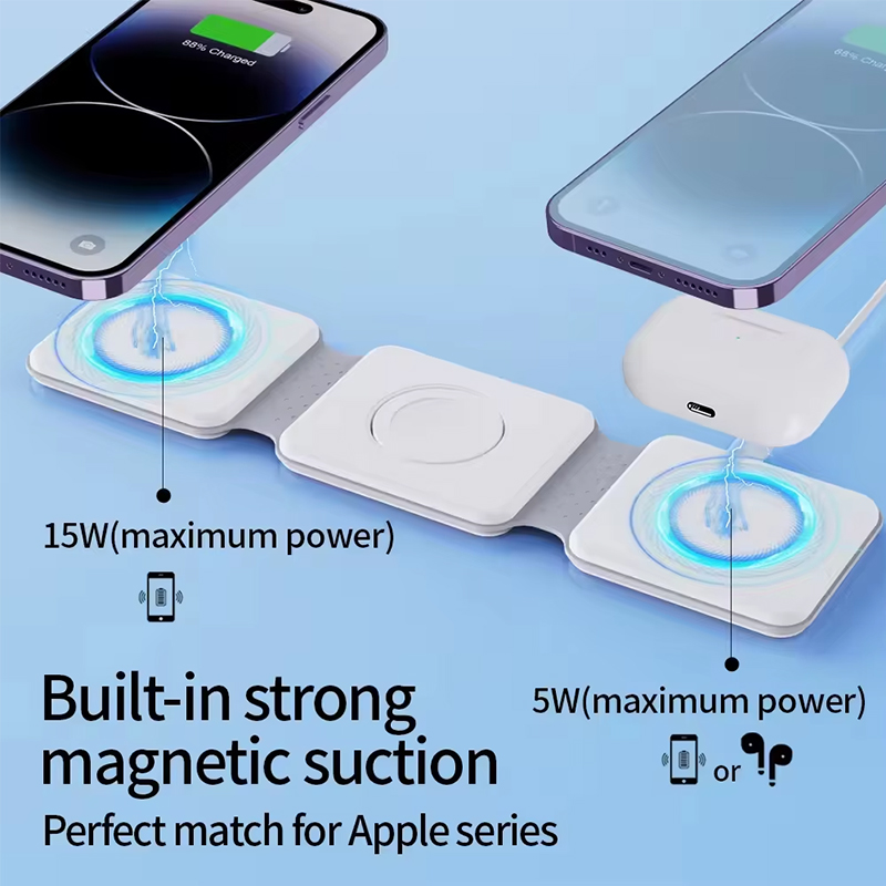 محطة شحن مغناطيسية قابلة للطي  - مراجعة Wireless Charger Watch وسعره