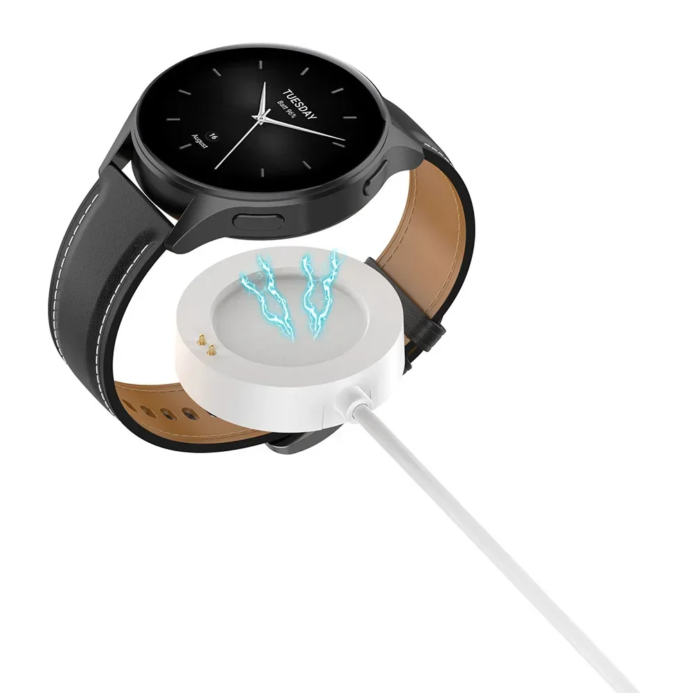كابل شحن الساعة الذكية البيضاء - مراجعة Xiaomi Smartwatch S4 Accessories وسعره
