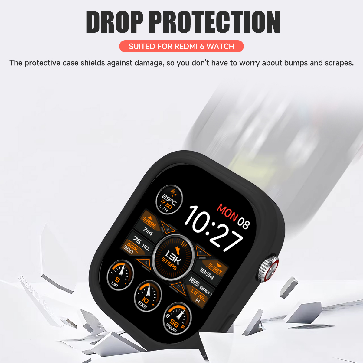 غطاء حماية سيليكون لساعة شاومي - مراجعة Garmin Smartwatch Accessories وسعره