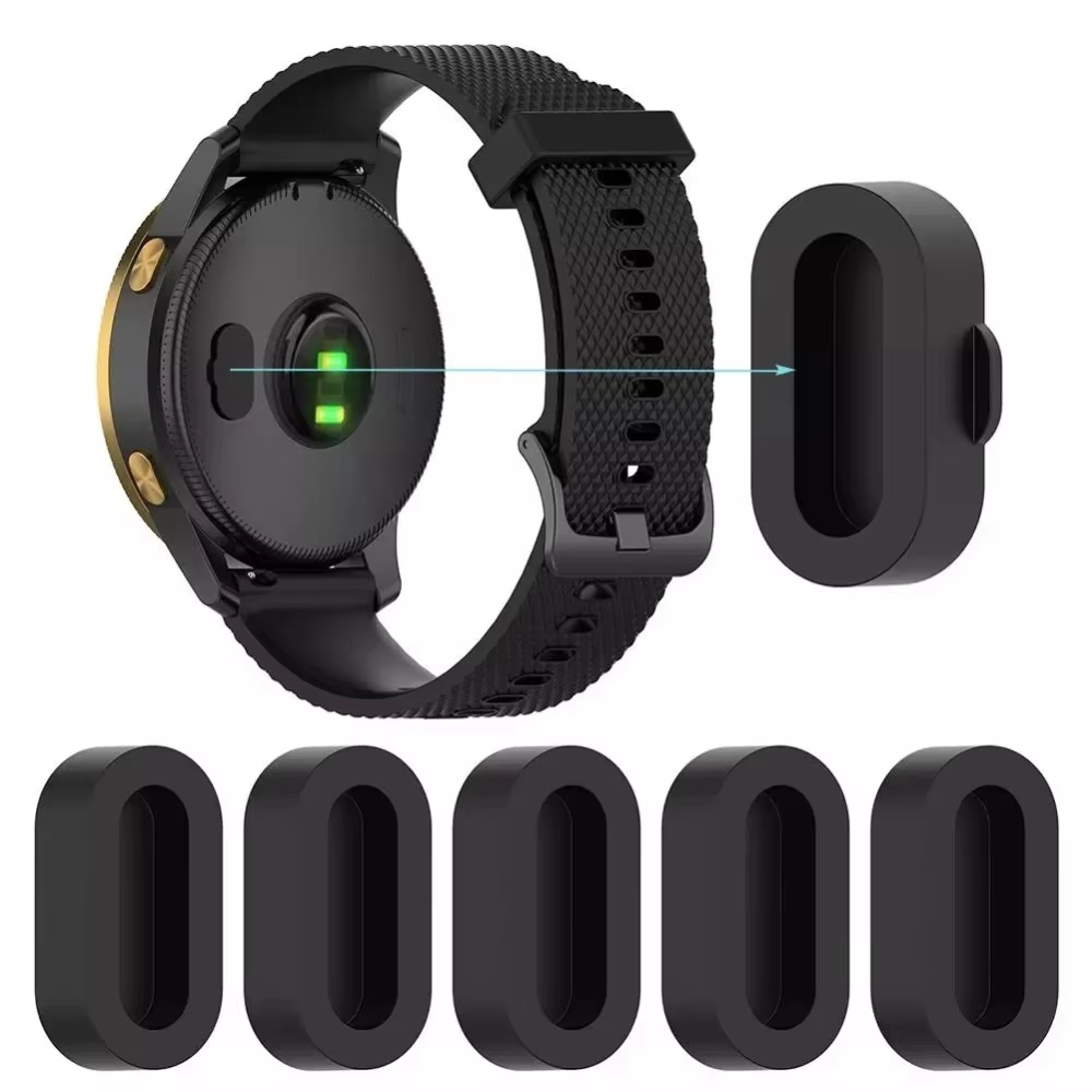 سيليكون الغبار سدادة ل Garmin  - مراجعة Garmin Smartwatch Accessories وسعره