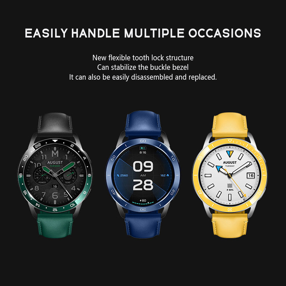 الحافة الدائري لساعة Xiaomi S3 - مراجعة Xiaomi Smartwatch S4 Accessories وسعره