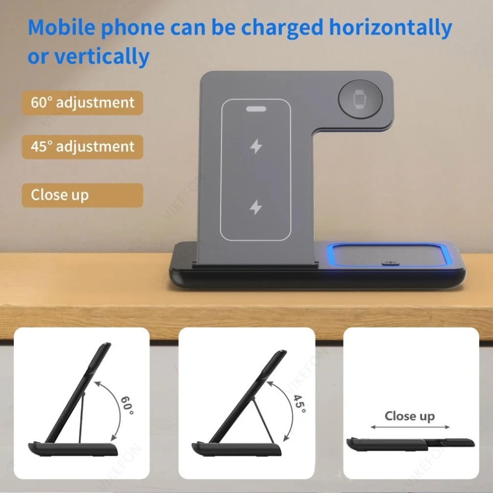 محطة شحن لاسلكية قابلة للطي 3  - مراجعة Wireless Charger Watch وسعره