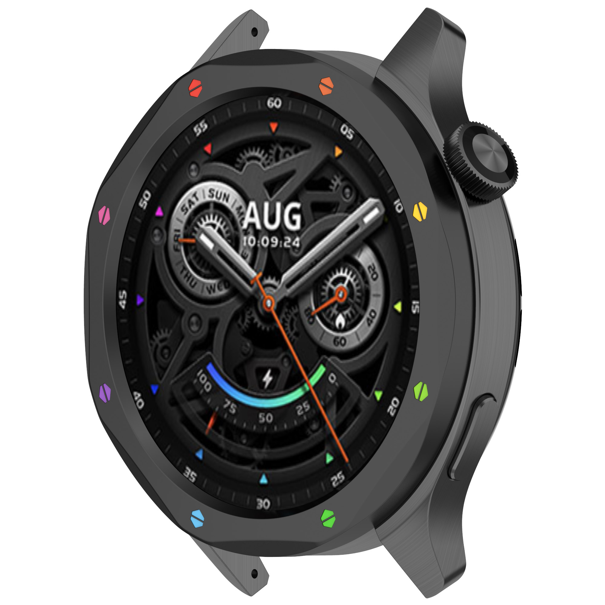 حافظة حلقية معدنية لساعة Xiaom - مراجعة Xiaomi Smartwatch S4 Accessories وسعره