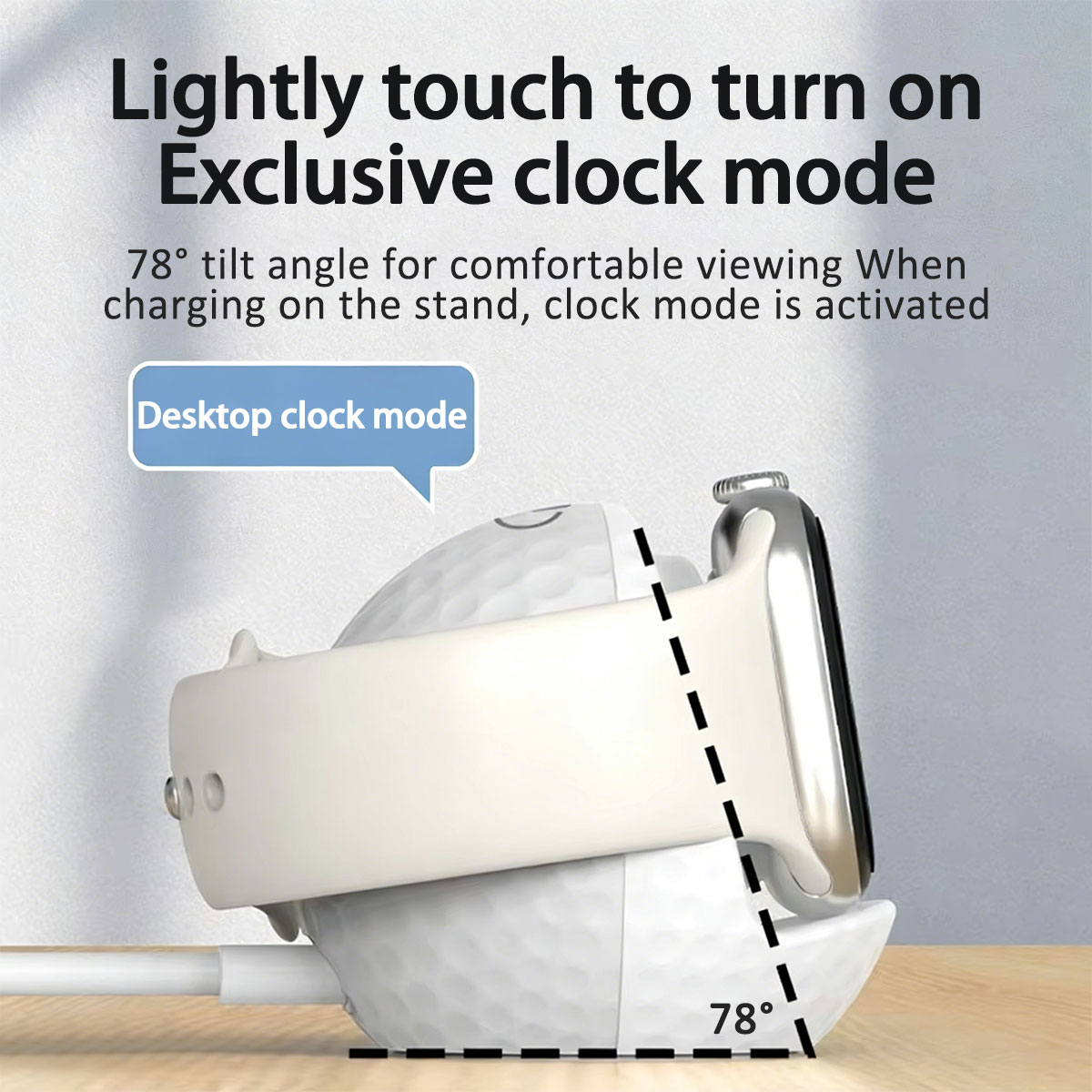 حامل شحن لاسلكي محمول بإضاءة R - مراجعة Wireless Charger Watch وسعره
