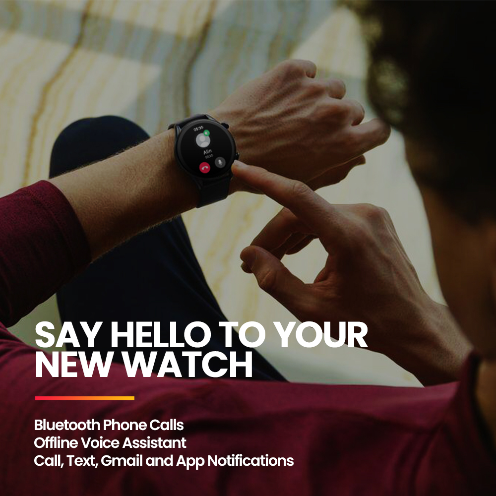 ساعة ذكية جديدة Zeblaze Btalk  - مراجعة Smartwatch Faces وسعره