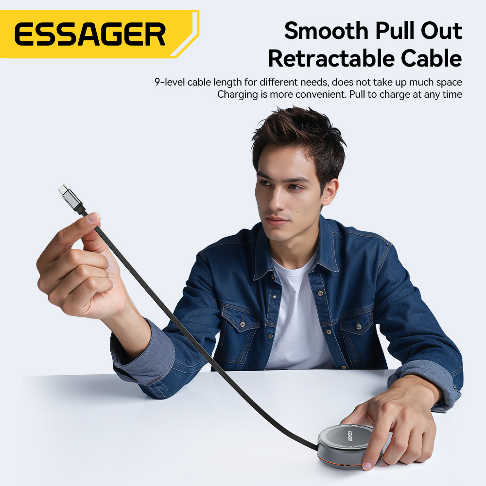 Essager 15W 3 في 1 شاحن لاسلكي - مراجعة Wireless Charger Watch وسعره