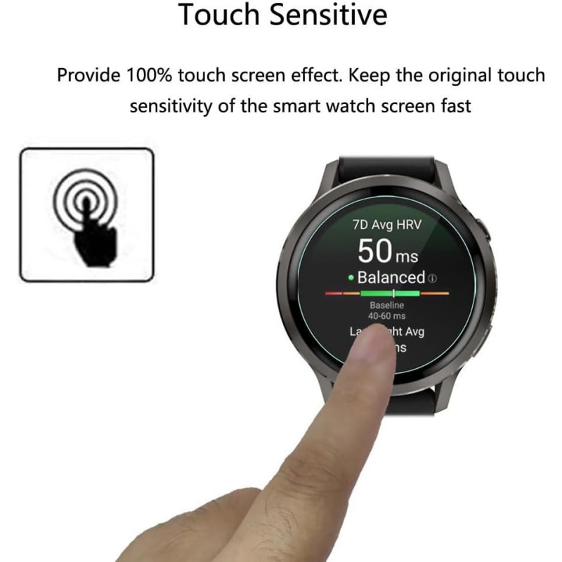 1-3 قطعة حامي الشاشة الناعمة ل - مراجعة Garmin Smartwatch Accessories وسعره