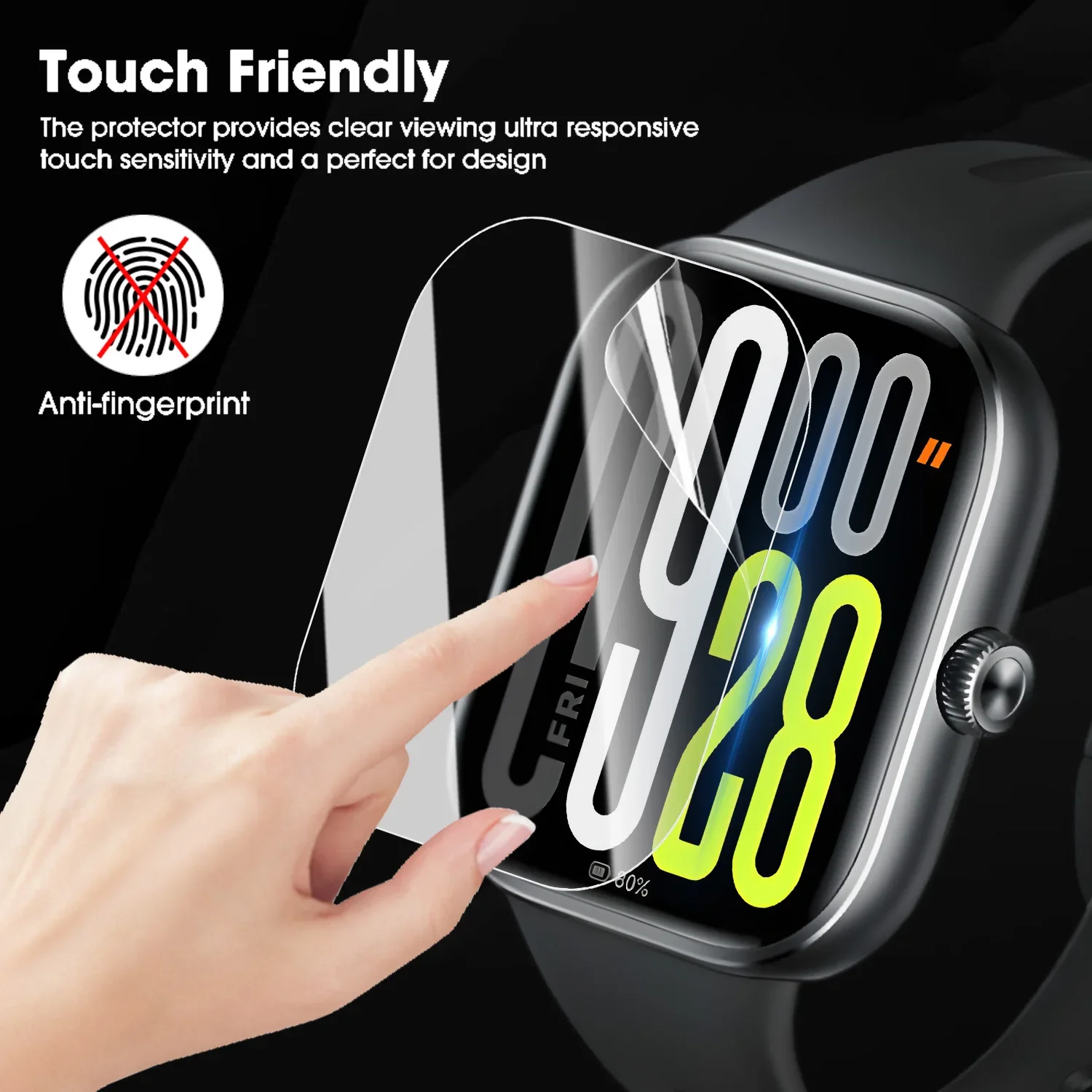 1-5 قطعة هيدروجيل طبقة رقيقة و - مراجعة Watch Face Protector وسعره