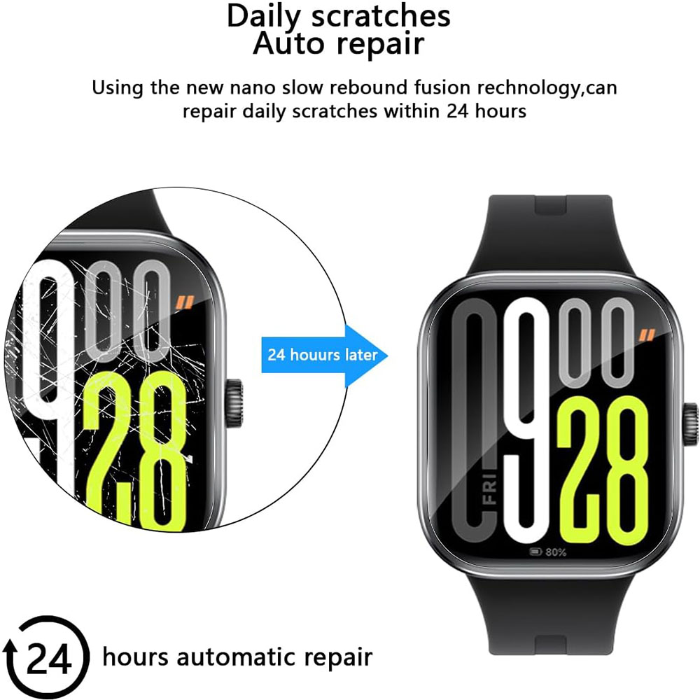 1-5 قطعة هيدروجيل طبقة رقيقة و - مراجعة Watch Face Protector وسعره
