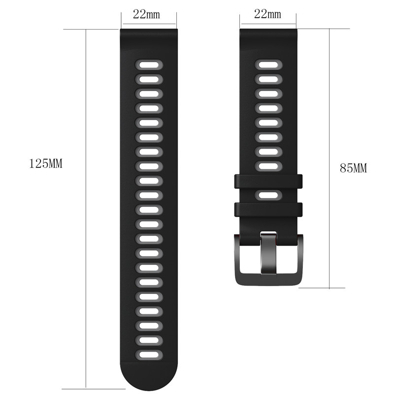 22 مللي متر حزام رياضي ثنائي ا - مراجعة Xiaomi Smartwatch S3 Accessories وسعره