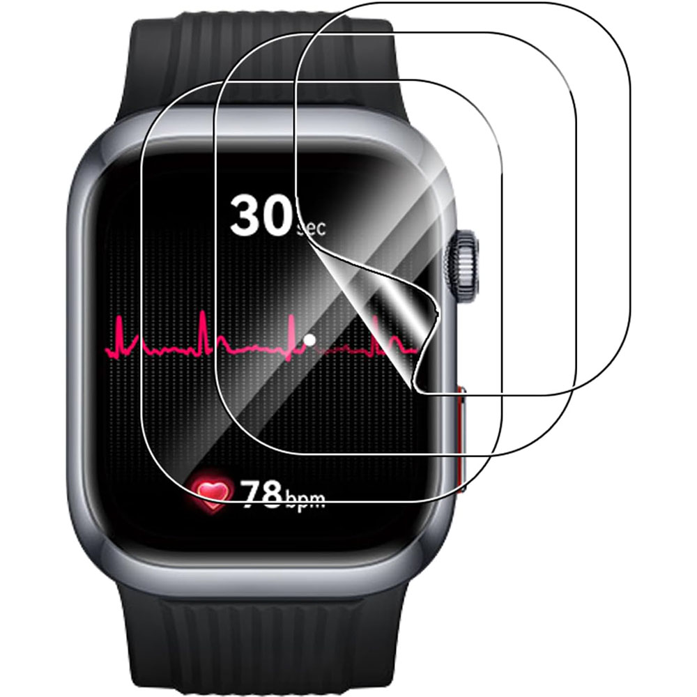 3 قطع من أفلام هيدروجيل من ماد - مراجعة Huawei Smartwatch Accessories وسعره