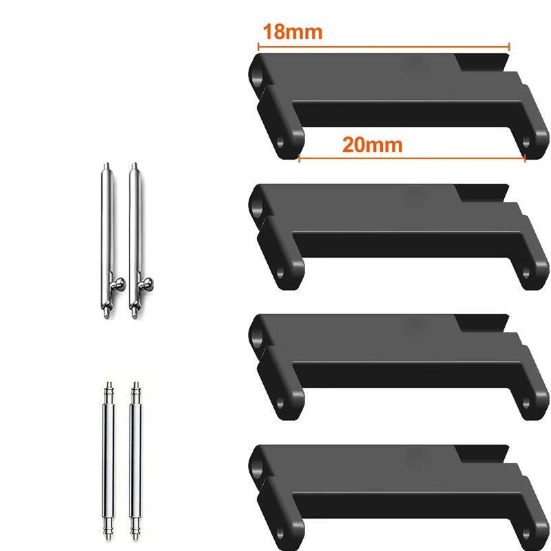محول عالمي برأس مرتفع من 18 مم - مراجعة Watch Band Connector وسعره