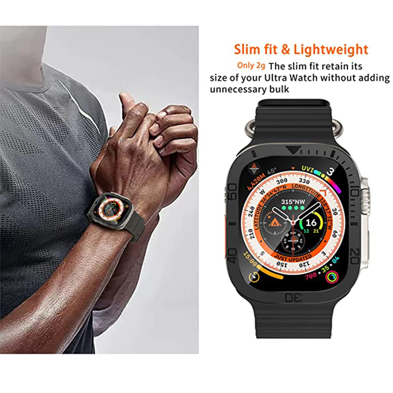 واقي شاشة لساعة أبل الترا 49 م - مراجعة Smartwatch Case وسعره